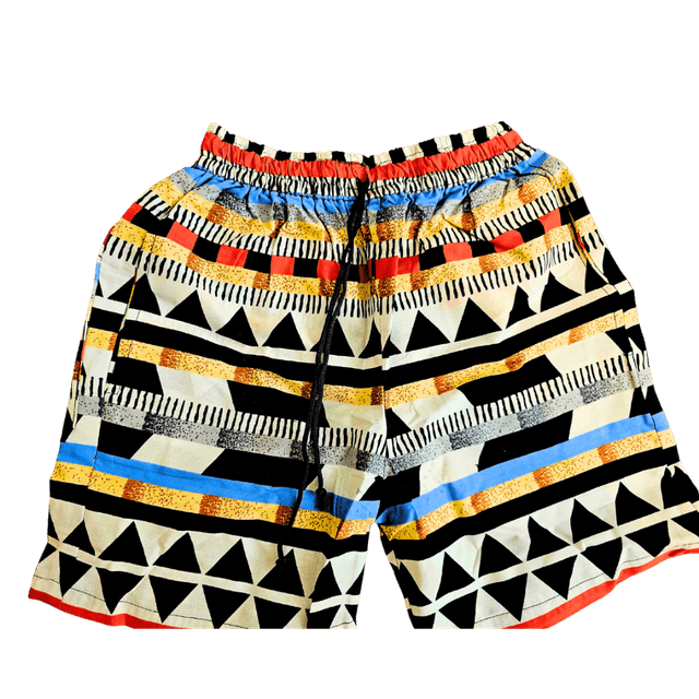 Shorts - African Ankara Unisex Shorts Medium