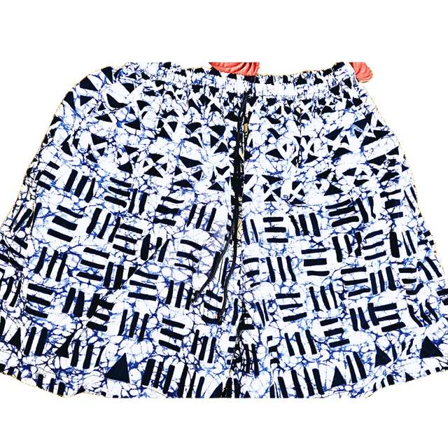 Shorts - African Ankara Unisex Shorts Medium